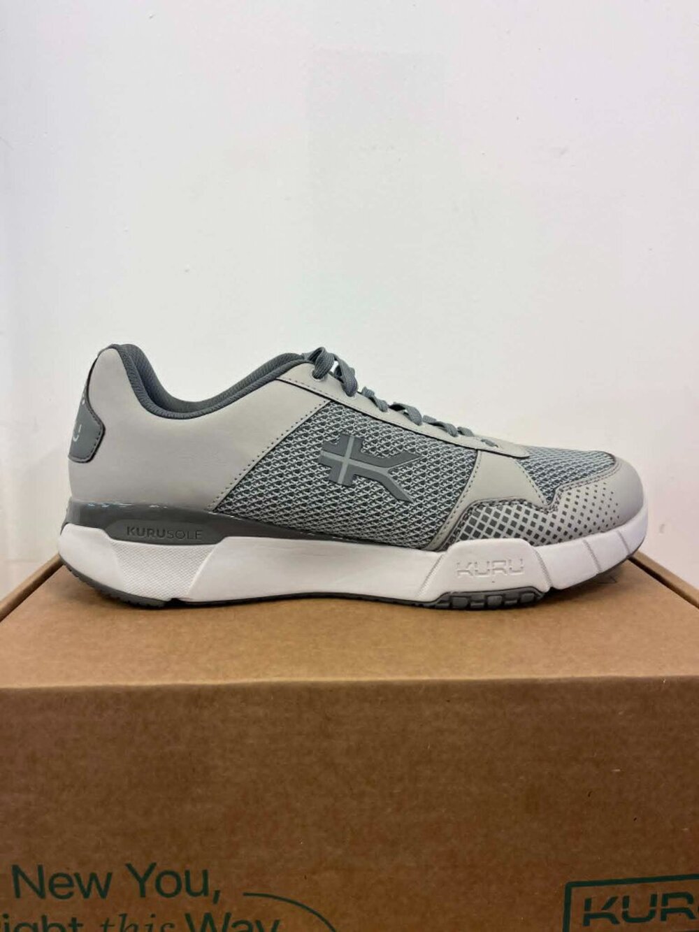 KURU Quatum 2 Men's Orthopedic Sneakers Size 14 Gray Walking Shoes - P1 - Picture 3 of 12